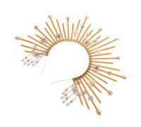 HONITANO Coro De Diosa Para Mujeres Diadema Elegante y Cómoda Para Bodas Fiestas y Pasarelas Accesorio De Moda