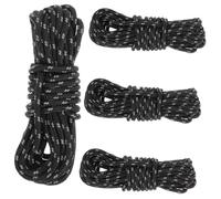 HONITANO Cuerda de Camping Multifuncional con Tensor Reflectante Resistente y Portátil para Fijar Tienda Toldo y Hamaca Exteriores para Acampada y Senderismo