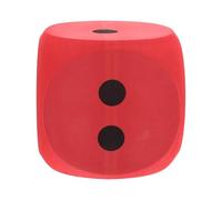 HONITANO Dados De Gran Número Datos Jumbo Toy Big Dices Divertido Juguete Educativo Grande Dices De Espuma De 6 Pulgadas Dados Gigantes Educativos Juego De Mesa Dice Jumbo Red Eva