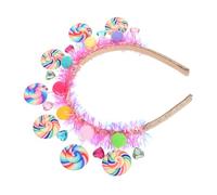 HONITANO Diadema Niña Lollipop Cartoon Dulce Accesorios Pelo Princesa Fiesta Cumpleaños Navidad Temática