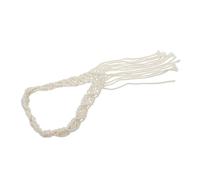 HONITANO Diadema Tejida de Algodón Bohemia para Mujer y Niña, Tamaño Mediano, Diseño de Macramé Hecho a Mano, Accesorio Ligero para Uso Diario y Viajes, Estilo Nórdico sin Costuras