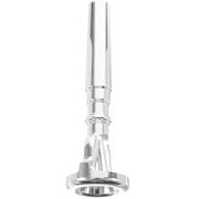 HONITANO Dispositivo de Práctica para Trompeta Pequeño Accesorio Profesional de Entrenamiento Bucal Boquilla Plateada Resistente para Enseñanza y Aprendizaje de Trompeta Adecuado para