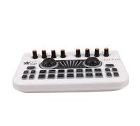 HONITANO Equipo De Estudio De Mesa De Mezclas Para Dj Mezcladoras Para Dj Consola De Mezclas Mezclador De Audio Portátil