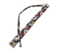 HONITANO Estuche de transporte para flauta Dizi china de bambú - Bolsa protectora de flauta de algodón Koi con correa cruzada - Bolsa portátil para guardar instrumentos para practicar al aire libre