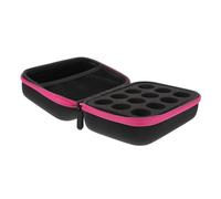 HONITANO Estuche para Guardar Aceites Esenciales y Bolsa de Almacenamiento Portátil de 16.5X11.5X7 CM en Tela Oxford 600D, Resistente al Agua Golpes, Adecuado para Viajes y Uso Diario