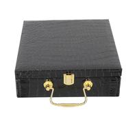 HONITANO Estuche para Guardar Cigarros de Madera Tapa Abatible, Diseño de Imitación Cocodrilo, Tamaño 20.5x7.5 Cm, Portátil y Resistente para Almacenamiento y Viaje