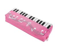 HONITANO Estuche para Lápices con de Teclado Piano Bolsa de Bolígrafos de Duradera Capacidad Grande y Diseño Portátil para Escolares