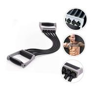 HONITANO Extensor Pecho Ajustable con Resorte para Musculación Casa Ejercitador Elástico para Brazos y Hombros con Mango Ergonómico Equipo Fitness para Entrenamiento Casa