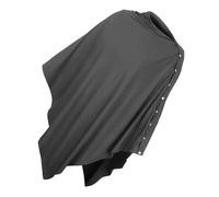 HONITANO Funda de Lactancia para Cochecito de Ñiño, Cubierta de Enfermería Transpirable, Elástica y Multifuncional, Protector contra Viento, Color Gris Oscuro, para Mamás Lactantes, Uso