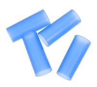 HONITANO Fundas de Silicona para Cuello Curvo de Saxofón Alto Anillos de Corcho de Silicona Azul 4 Piezas Accesorios para Saxofón Alto Sellos para Unión de Mástil Uso Profesional en