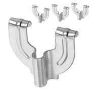 HONITANO Gancho de Garra de Percusión Ligero y Portátil, Accesorio para Batería Electrónica, 4 Piezas de Repuesto para Instrumentos de Música, Compatible Tambores y Ganchos de Batería