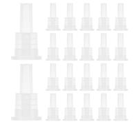 HONITANO Gotero para Botella de Aceite Esencial 200piezas, Tapón Interior Cierre Hermético para Control del Dosificador, Adecuado para Uso Personal y Elaboración DIY