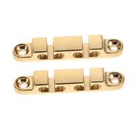 HONITANO Guía De Cuerdas Eléctrico De 6 Cuerdas Tensor y Retenedor De Con Tornillos Pieza De Repuesto Duradera Color Dorado Adecuado Para Conciertos y Ensayos