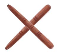 HONITANO Herramienta de Masaje de Madera para Pies Varilla de Reflexología Podal Multifuncional de 2 Piezas para Relajación