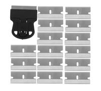 HONITANO Herramientas para Uñas Raspador de Limpieza con Cuchillas Multiusos Raspador de Estufa para Quitar Pintura y Pegamento Vidrios y Superficies Incluye de Cuchillo Reemplazables