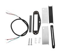 HONITANO Humbucker Pickup para Guitarra Eléctrica y Acústica Kit DIY Portátil con Recambio Acabado Negro Mate Antirreflejos Sonido Profesional para Grabación y Actuaciones