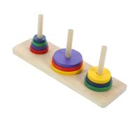 HONITANO Juego de Puzzle de Torre Apilable de Madera para Adultos Superficie Suave y Diseño Seguro Adecuado para Relajarse Después del Trabajo