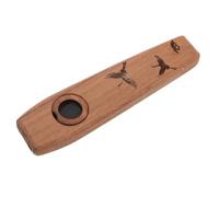 HONITANO Kazoo de Madera para Adultos y Profesionales Instrumento Musical de Boca Sonido Robusto y Fácil Producción de Tonos