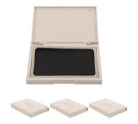 HONITANO Kit de 4 sellos de huellas de bebé, almohadillas de tinta lavables para niños, almohadilla de huellas dactilares para recién nacidos, sellos de recuerdo para bebés, manualidades, libro de