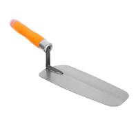 HONITANO Llana para Enlucir de Acero Inoxidable Mediana con Mango Ergonómico y Borde Liso Herramienta para Alisar Paneles de Yeso y Azulejos en Construcción Interior y Exterior