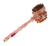 HONITANO Masajeador Corporal Portátil Doble Cabeza Martillo de Percusión Ergonómico para Espalda Hombros y Piernas Muscular Fácil y Versátil