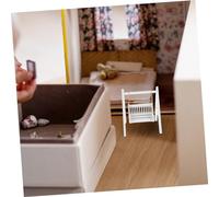 HONITANO Mini Columpio para Casa De Muñecas Accesorio De Simulación De Columpio para Juguetería y Escenografía