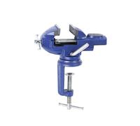 HONITANO Mini Giratorio Prensa de Mesa para Bricolaje Joyería Carpintería y Modelismo Cuerpo Hierro Fundido Azul