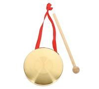 HONITANO Mini Instrumento de Percusión de Gong Chino de Mano Orff para Clases de Música y Prácticas Caseras Estilo Aleatorio