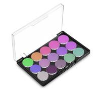 HONITANO Paleta Magnética Vacía De Sombras De Ojos Tapa Transparente 1 Unidad Tamaño Compacto Para Maquillaje Profesional y Almacenamiento De Cosméticos
