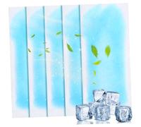 HONITANO Parche De Enfriamiento Para Verano Hoja De Gel 40 Unidades Alivio Térmico Portátiles Azul Para Alivio De Fatiga Uso Interior y Exterior Prevención De Golpes De Calor