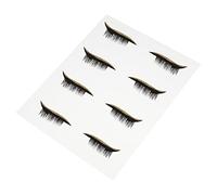 HONITANO Pegatinas Adhesivas Línea Ojos y Delineador Resistente Al Agua, 4 Pares, Color Dorado, Para Mujer, Maquillaje De Ojos Diario y Ocasión Especial