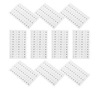 HONITANO Pegatinas Temporales de Lunares Faciales Negras 50 Unidades Reutilizables Calcomanías Adhesivas Hipoalergénicas para Maquillaje y Fiestas Parches Resistentes al Agua para