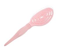 HONITANO Peine Desenredante Multifuncional para Mujeres Peine de Hueca Ligera con Diseño Ovalado para Estilizar y Masajear el Cabello Casa Viaje Color Rosa