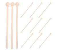 HONITANO Percusión y Produce Gran Sonido de Madera Beige Juego de 12 Mazos Mejora el Sentido del Ritmo para Xilófono y Glockenspiel en Fiestas y Festivales