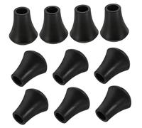 HONITANO Pies De Batería Antideslizantes De Goma 10 Piezas Protectores Para Patas De Soporte De Batería Almohadillas Ideales Para Interiores y Sala De Ensayo