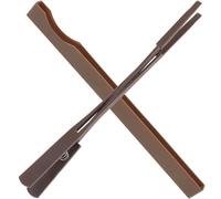 HONITANO Pinza amortiguadora para piano profesional de nylon marrón en forma de clip, compacta y resistente, adecuada para afinación y performance musical