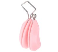 HONITANO Pinza Moldeadora de Nariz de Silicona Rosa Clip de Elevación Nasal Ajustable Masajeador Nasal Adelgazante para Uso Diario Herramienta Portátil para Moldear y Levantar la Nariz