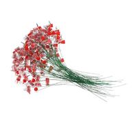 HONITANO Precintos Antirrobo de Cable para Medidores de Electricidad y Gas, 100PCS Sellos de Plástico de 20 CM, Cerraduras de Seguridad para Servicios Públicos