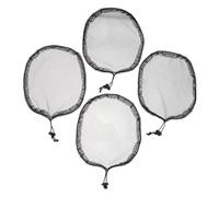 HONITANO Redes Elásticas Para Moño 4 Piezas, Talla Única, Suaves y Transpirables, Accesorio Para Pelucas y Recogidos, Uso Diario Cómodo y Ajustable Para Cabello