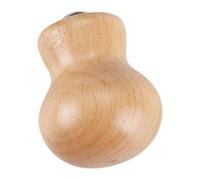 HONITANO Rodillo de Jade para Masaje Facial y Cuello Madera Natural, Sensación Refrescante para Autocuidado en Uso Doméstico, Herramienta Eficaz para Reducir Hinchazón