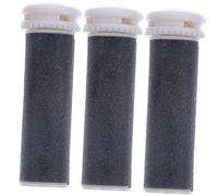 HONITANO Rodillos De Repuesto Para Lima De Pies Eléctricos, 3 Piezas, Cabezales Gruesos, Herramienta Para Cuidado Pies, Eliminación De Piel Muerta y Callos, Uso En Pedicura Profesional En Casa