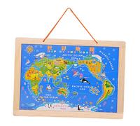 HONITANO Rompecabezas del Mapa del Mundo Mapa De China Juguete Cognitivo para Aprendizaje La Primera Infancia para Desarrollar La Conciencia Geográfica