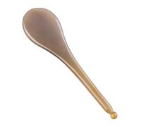 HONITANO Tabla de Masaje Guasha de Cuerno de Yak para Masaje Facial y Corporal Herramienta de Belleza Facial Tamaño Mediano para Cuidado de Piel y Relajación Uso Personal