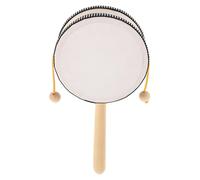 HONITANO Tambor De Mano Tradicional Para Niño Niña Instrumento Musical De Percusión Tambor De Rattle Para Educación Musical Temprana Jardín De Infantes Juguetes Interactivos Educativos