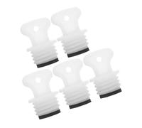 HONITANO Tapón de Goma para Bolsa de Agua Caliente 21 Mm, 5 Unidades, Accesorio de Repuesto Antidesbordamiento Rosca, Compatible para Uso Doméstico y Terapias de Calor en Salud y Bienestar