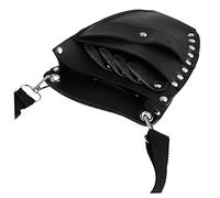 HONITANO Tijeras y de para al Peluquero Bolsa de Cuero Multifuncional Ligera Negro Cinturón para Actividades Aire Libre Barberías Profesionales