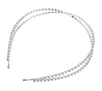 HONITANO Tocado de con Diseño Cruzado y Acabado Diadema Ligera y Cómoda para Novia Madrinas Especiales