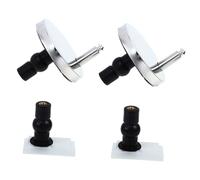 HONITANO Tornillos y Pernos para Fijación de Asiento de Inodoro Instalación Material Duradero y Seguro Fácil Montaje para Tapadera Wc Compatible Kit de Sujeción Robusto