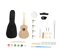 HONITANO Ukelele Ensamblado Kit De Diy Para Aprender Construir Un Ukelele Regalos Educativos y Divertidos
