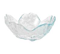 HONITANO Vaso de Cristal para Esmalte con Diseño Flor de Cerezo Tazón Facial para Salón Cuenco Esencial para Mezcla de Monómeros Soporte Japonés para Pinceles de Manicura